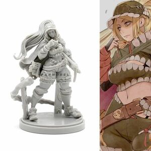 【新品】38mm 1/35 KINGDOM DEATH キングダム・デス スナイパー・サバイバー・エコーズ・オブ・デス 3KD 女性戦士 レジン フィギュア H163