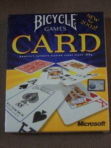 Bicycle Card Games 2002 (Microsoft) PC CD-ROM