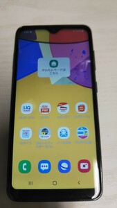 A978 au SIMフリー Galaxy A21 SCV49 SAMSUNG サムスン 簡易確認＆簡易清掃＆初期化OK 判定○ 送料無料 現状品 Webにて解除手続き受付済み