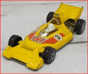 CORGI JUNIORS【FORMULA I RACERフォーミュラーF1レーサー#3黄色イエロー】イギリス製ミニカー■コーギージュニア【中古】送料込