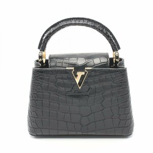 ルイ・ヴィトン カプシーヌ MINI エキゾチック ブランドオフ LOUIS VUITTON ハンドバッグ アリゲータ 中古 レ