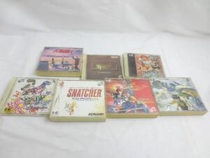 【同梱可】中古品 ゲーム NEC PCエンジン ソフト CD-ROM2 7点 ロードス島戦記 風の伝説ザナドゥ スナッチャー 等 グ