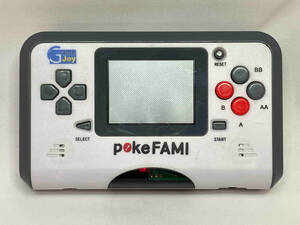 ジャンク 【ジャンク】【通電のみ確認済】 GameJoy pokeFAMI 本体 ゲームジョイ ポケファミ 互換機