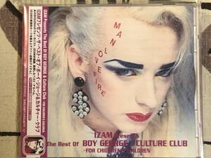 ★中古CD BOY GEORGE＆CULTURE CLUB/ 「IZAM PRESENTS」ザ・ベストオブ ボーイジョージ＆カルチャークラブ japan mint obi 　