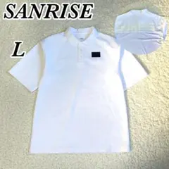 SANRISE/サンライズ GOLF ゴルフ 半袖 ポロシャツ Tシャツ L