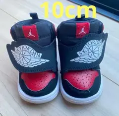 skyJordan ベビーシューズ 赤黒 10cm ほぼ新品