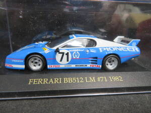 1/43　フェラーリ　512BB　LM　LM1982　＃71　