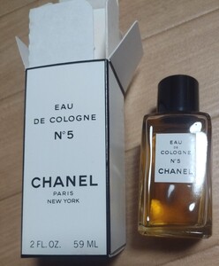 シャネルCHANEL N°5 59ML　オーデコロン NEW YORK 未使用では？