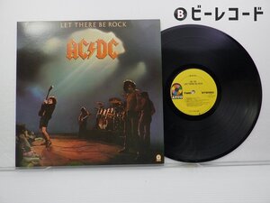 AC/DC(エーシー・ディーシー)「Let There Be Rock」LP（12インチ）/ATCO Records(SD 36-151)/ロック