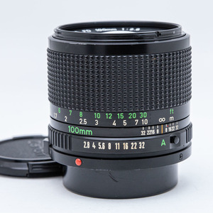 Canon New FD 100mm F2.8　【管理番号A1570】