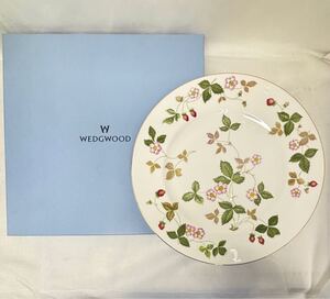 ウェッジウッド ワイルドストロベリー プレート WEDGWOOD 大皿 食器 WILD STRAWBERRY 洋食器 皿 27㎝