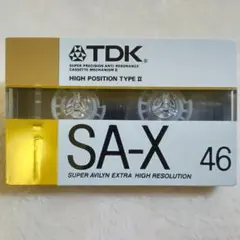 【希少・未使用品】TDK SA-X46分　TYPEⅡ　ハイポジション　上位モデル