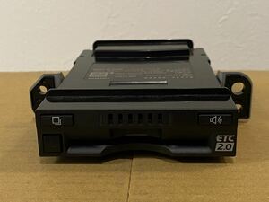 美品トヨタ純正ビルトインETC2.0 デンソー製 08686-00660 アンテナ分離型 管理番号6007