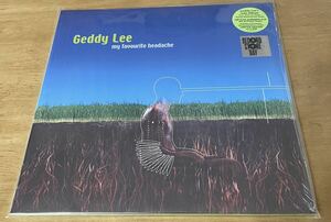 未開封　輸入盤　Geddy Lee ／ My Favourite Headache2019 RECORD STORE DAY BLACK FRIDAY 限定盤／ (2枚組アナログレコード)