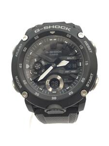 CASIO◆クォーツ腕時計・G-SHOCK/デジアナ/BLK/BLK//