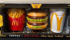 マクドナルド×エヴァンゲリオン フィギュア 限定品 マック マクド McDonald エヴァ EVA EVANGELION ヱヴァンゲリヲン コラボ