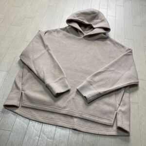 4044☆ UNITED ARROWS GREEN LABEL RELAXING トップス フリース パーカー レディース ベージュ