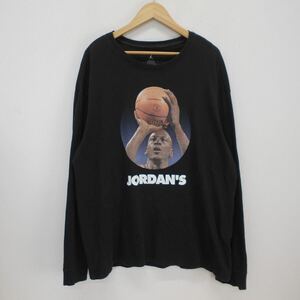 NIKE JORDAN x UNION ナイキ ジョーダン BV1490-010 NRG VAULT AJ FLIGHT LONG SLEEVE TEE 長袖Tシャツ ロンT カットソー XXL 10118875