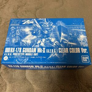 2,999円売切＆新品★RX-178 ガンダムMk-II（エゥーゴ仕様） クリアカラーVer. イベント限定 （1/144スケール HGUC 機動戦士Zガンダム）★