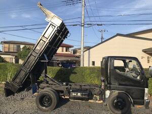 ダンプ ★キャンター ★三菱ターボエンジン★2トンダンプ★マニアル★トラック★車検あり★3000CC, ,2トン ★栃木県真岡市★乗って帰れる