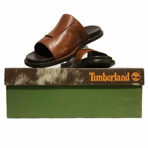 ★Timberland Leather sandal 84004 Airport Frendly ティンバーランド スマートコンフォートレザーサンダル 26Cm ストック品