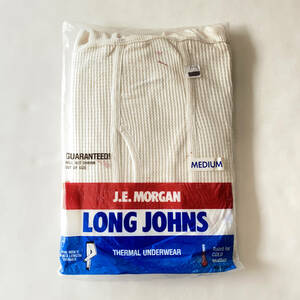 【訳あり/ジャンク】 USA製90s J.E.MORGAN サーマルパンツ M サーマル タイツJEモーガン アンダーパンツMEDIUMデッドストック LONG JOHNS