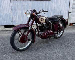 BSA C12 250cc 1957年 書類無し 未再生車　長期保管 倉庫整理 断捨離