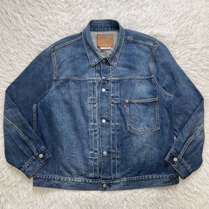 希少 ジャーナルスタンダード リーバイス 別注 1st JKT Selvedge Indigo サイズXXL Tバック デニムジャケット ジージャン ファースト 