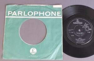 ★英7inch BEATLES/HELP 1st PRESS PARLOPHONE RIM☆