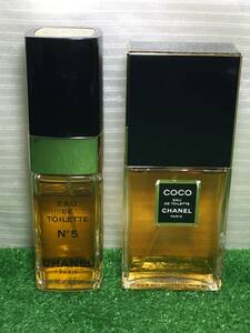 COCO CHANEL シャネル 香水 2個まとめ N°5 100ml オードトワレ 100ml レディース ブランド品 16-L