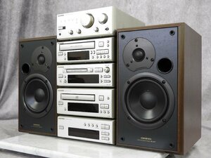 ☆ ONKYO オンキョー A-905 / K-505 / MD-105 / C-705 / T-405W / PS-A77 システムコンポ ☆現状品☆