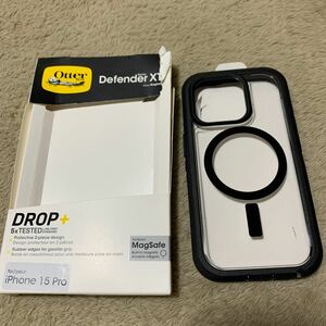 606a1745☆ 国内正規品】OtterBox Defender XT Clear iPhone 15 Plus用ケース DarkSide 米軍MIL規格取得