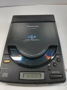 Panasonic KXL-DN740A QUAD SPEED PCMCIA CD-ROM PLAYER パナソニック 4XポータブルCD-ROMプレーヤー　本体＋ニカド電池パック＋取説有