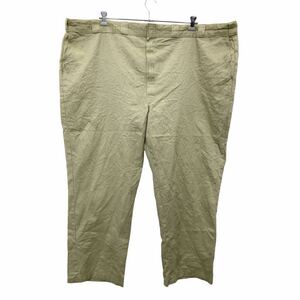 Dickies チノパン W56 ディッキーズ ビッグサイズ ベージュ 古着卸 アメリカ仕入 2408-193