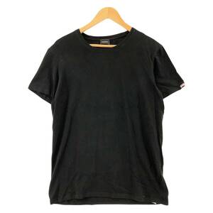 ゆうパケットOK DIESEL ディーゼル 無地 半袖Ｔシャツ sizeL/ブラック