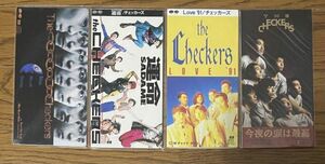 チェッカーズ 8cmシングルCD4枚セット