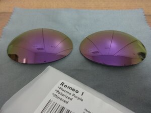 処分価格！！★オークリー ロメオ１用 カスタム偏光レンズ PURPLE Color Polarized 新品 OAKLEY ROMEO１