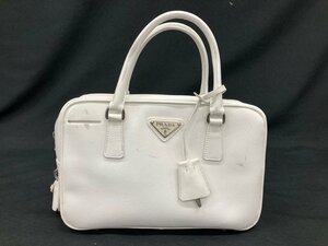 PRADA プラダ サフィアーノ ハンドバッグ M6 カデナ・鍵付き【CEBD4039】