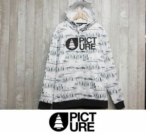 【新品:SALE】24 PICTURE PARK TECH PRINTED HOODIE - Mood - Mサイズ スノーボード 撥水 パーカー 正規品