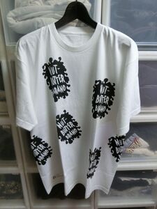 NUT-BUTTER ロゴ Tシャツ XL ホワイト #8848 ナットバター