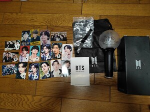 BTS OFFICIAL LIGHT STICK VER.3 アミボム トレカ セット