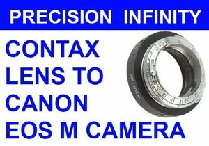 CONTAX RF NIKON S KIEV RF レンジファインダーレンズ → CANON EOS Mミラーレスカメラ★レンズアダプター★コンタックス★ニコン ★キエフ