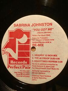 Sabrina Johnston You Got Me (Remix)　House, Deep House, Garage House　　　　（２）