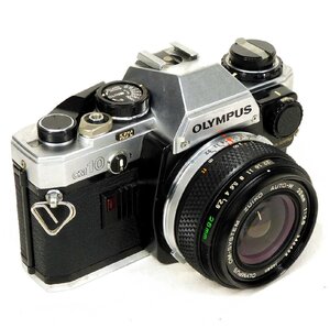 ◆OLYMPUS　オリンパス　OM10 MANUAL ADAPTER◆OM-system ZUIKO AUTO-W 28mm 1:2.8◆一眼レフカメラ＆レンズ セット◆