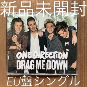 One Direction ワン・ダイレクション 1D Drag me down EU盤シングル 新品未開封