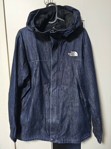 希少　正規品 THE NORTH FACE ノースフェイスデニム　マウンテンパーカー 