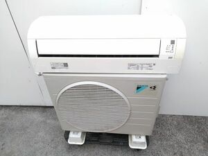 ◇DAIKIN/ダイキン ルームエアコン AN22WESK-W ～9畳 2.2kW 2019年製 ストリーマ空気清浄 0604E9 ◇