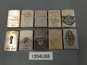 1204U68　喫煙グッズ　ライター　ZIPPO ジッポ など おまとめ10点　※着火未確認・現状お渡し