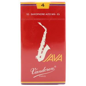 Vandoren SR264R アルトサックスリード JAVA FILED-RED CUT [4]