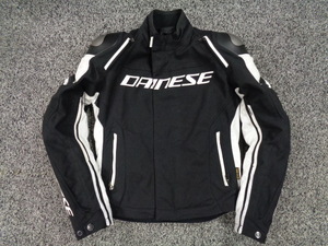 △ 46サイズ 【DAINESE(ダイネーゼ)】12223 RACING 3 D-DRY JACKET 948(ブラック/ホワイト) △